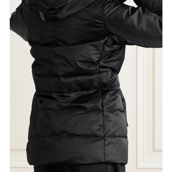 🎄🥗Like new condition Canada Goose MCKENNA Coat Black Size M - Picture 4 of 15